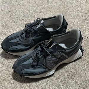 New Balance Black and Gray Sneakers
